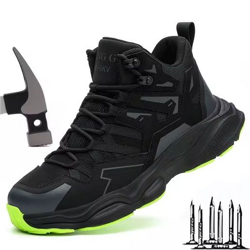 Buty robocze z podnoskiem ochronnym wysokie