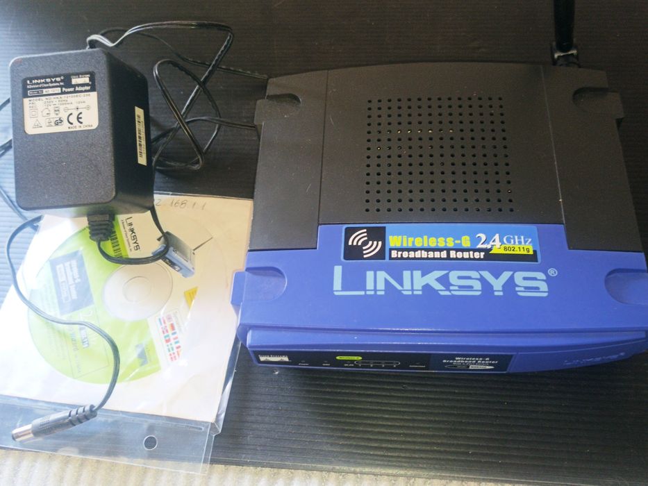 Router Linksys 2,4 GHz WRK54G