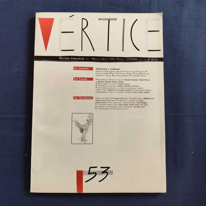 Revista Vértice 53 - Março-Abril 1993