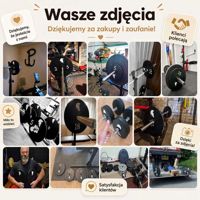 Obciążenie siłownia SPARTA | PEWNA WAGA