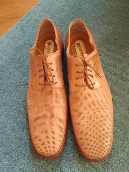 Skórzane półbuty wiązane Gino Rossi