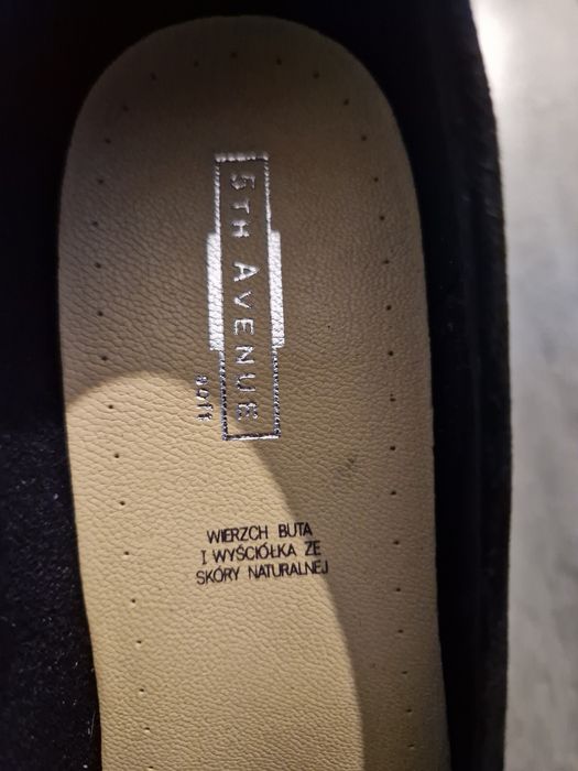 Czarne buty na obcasie 6cm