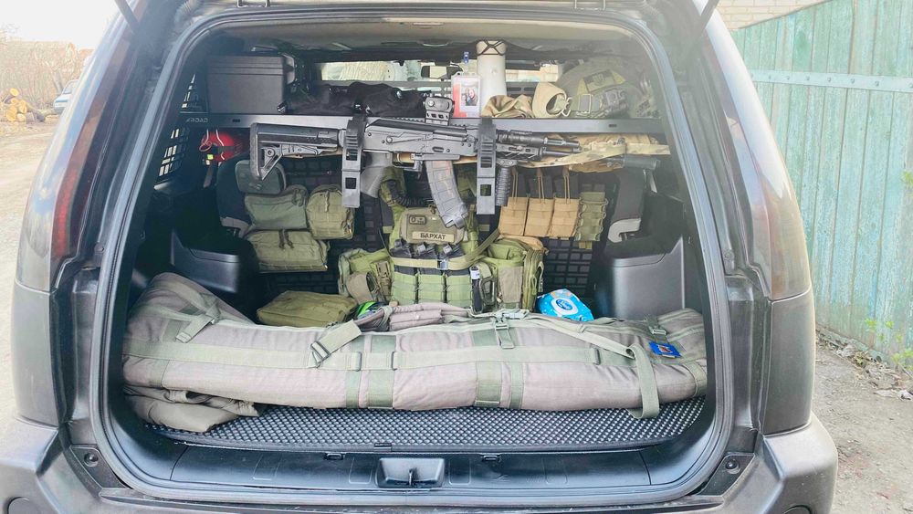 MOLLE-панелі на вікна Hyundai Terracan 2001-2007 органайзер багажника