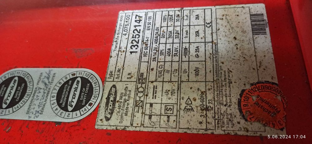 Spawarka Fronius TPS 4000