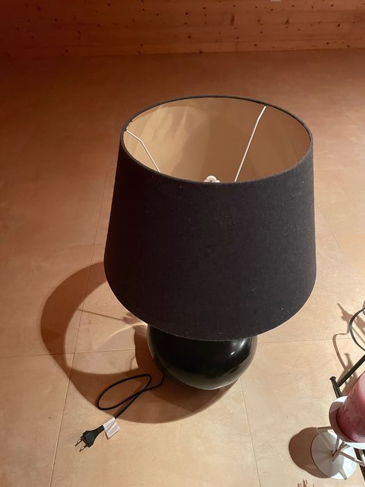 Candeeiro preto sala ou quarto