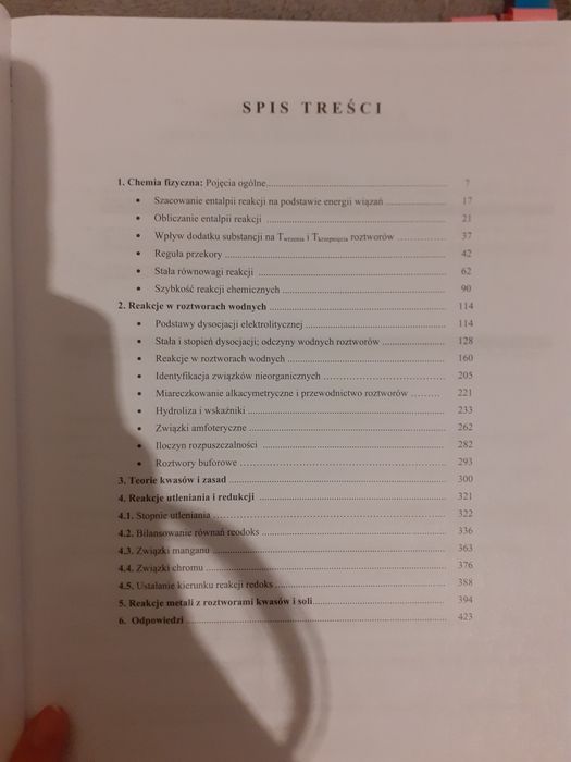 Zbiór zadań chemia Witkowski 2