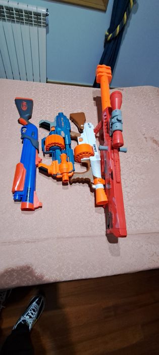 Nerf pistolas como novas