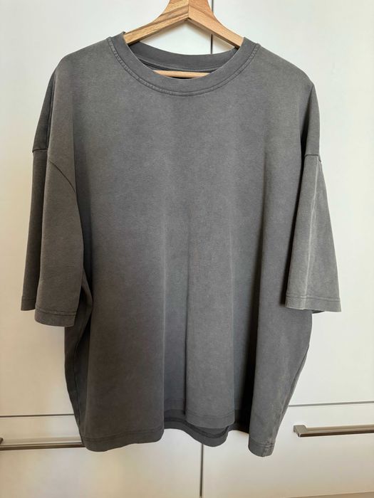T-shirt męski Zara szary rozmiar L Oversize fit