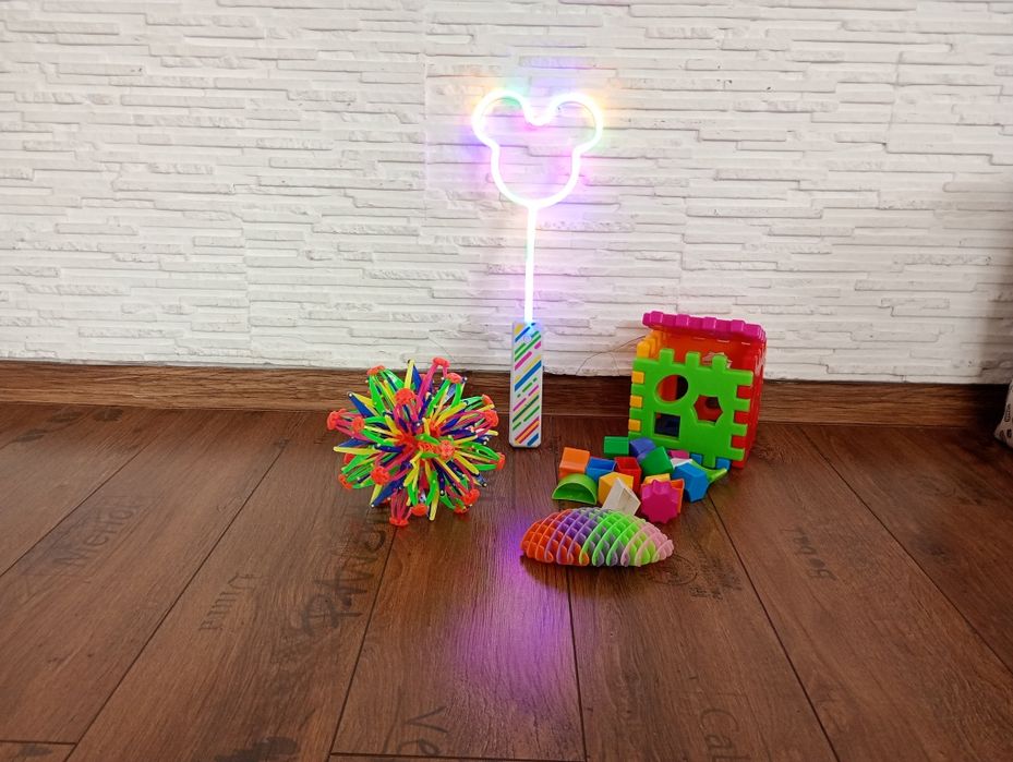 Zestaw klocki piłka Miki