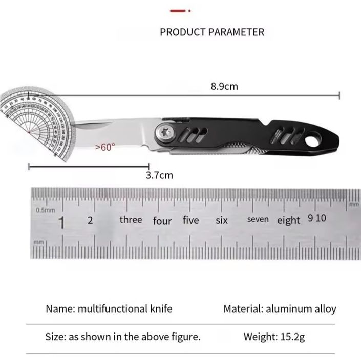 Компактный нож-брелок
