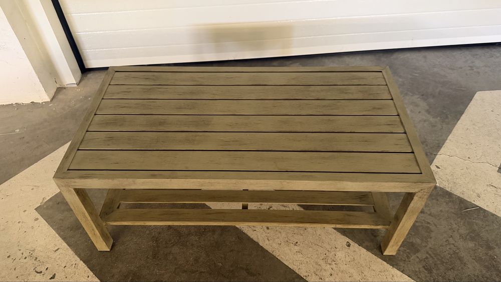 Mesa metal apoio varanda ou terraço