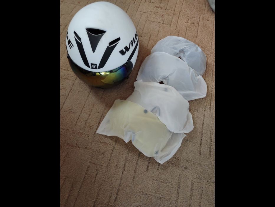 Аэрошлем с визорами шлем капля