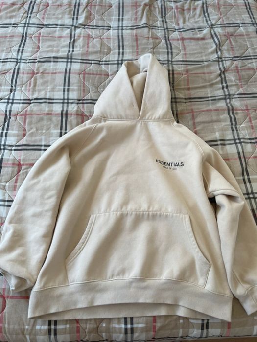 Hoddie Essentials bege