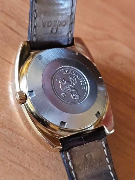 Omega Seamaster automatic 14k Gold Filled 39 mm b/k