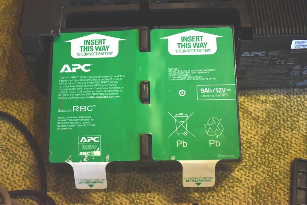 Безперебійник / ДБЖ APC Back-UPS Pro 1200VA (BR1200GI) + всі кабелі