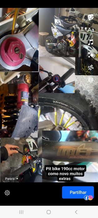 Pit bike 190cc negociável!