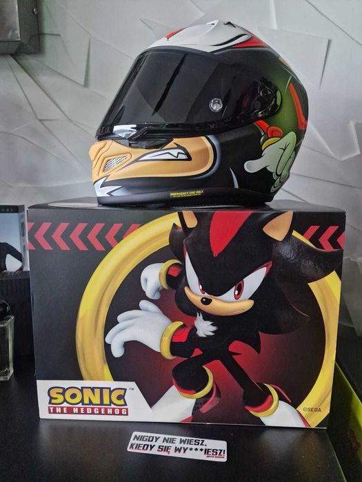 Kask motocyklowy HJC RPHA 12 Shadow THE HEDGEHOG XS'S'M'L'XL