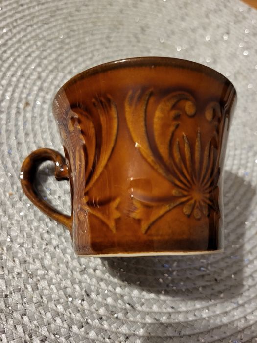 Filiżanka prl z porcelitu