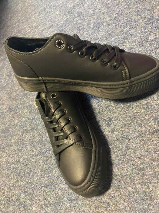 Big Star trampki na platformie eco skóra damskie  37 - 40