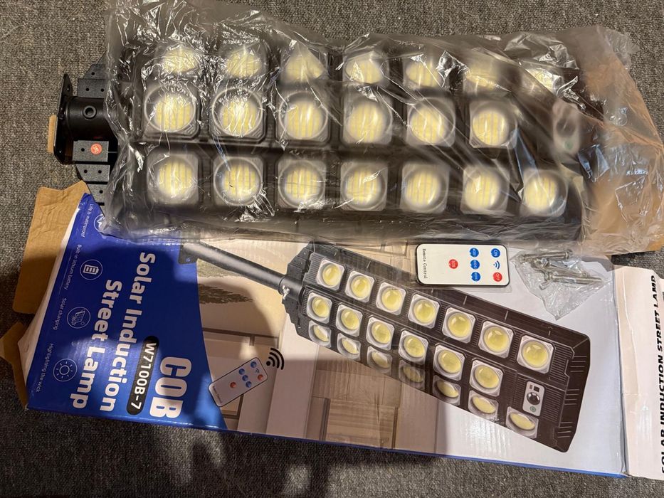 Lampa solarna mocna