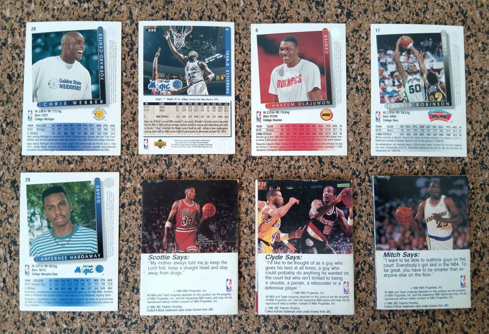 Lote NBA - Lendas do Basquetebol