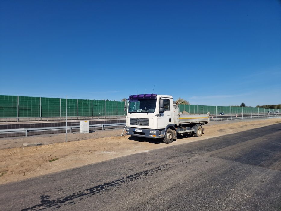 MAN TGL12.240 wywrotka blokada