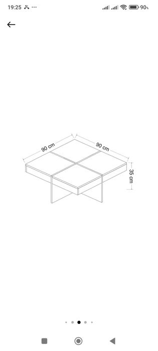 Mesa de centro de sala
