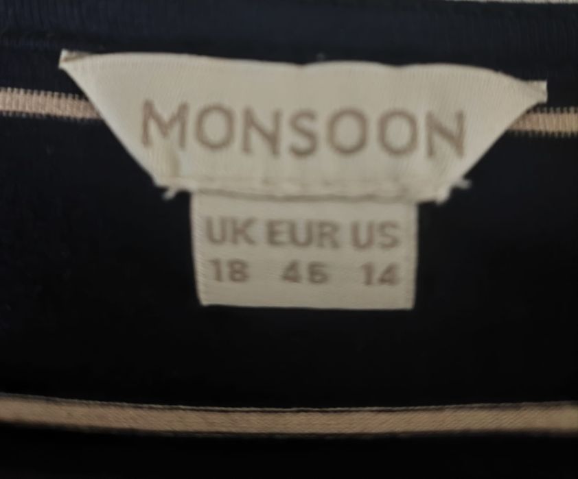 Granatowa sukienka monsoon