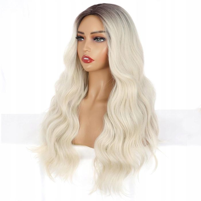 Peruka Włosy blond
