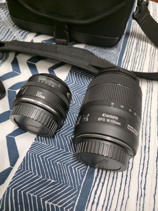 Canon 66D Completa com 2 Lentes - Excelente Estado