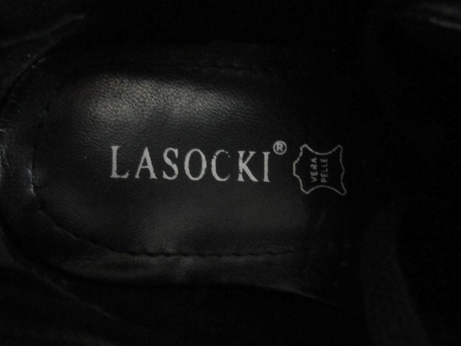 Lasocki super buty z naturalnej skóry ala snakersy rozm 38 wk 24,4-5cm