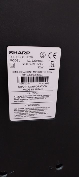 Телевізор Шарп LC-32DH65E на запчастини
