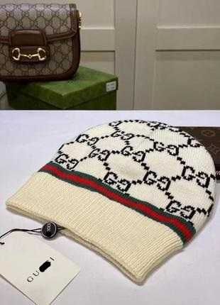 Шапочки "Gucci" - тёплые и стильные
