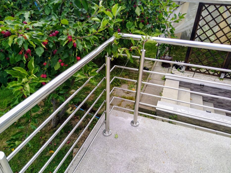 Balustrady nierdzewne balustrady balkonowe INOX