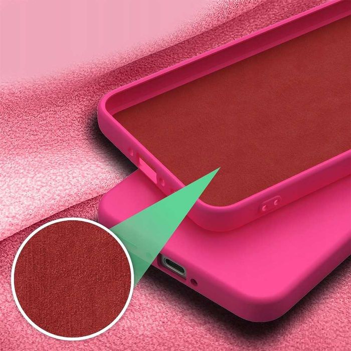 Etui Obudowa Silikon Case + Szkło Hartowane 9H iPhone 17