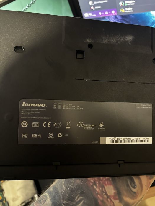 Комплект запчастин Lenovo ThinkPad T420 (Материнка і5, док станція)