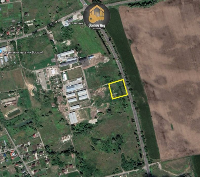 Продам Фасадну ділянку 48соток,під АЗС+Детальний План