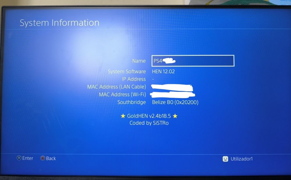 PlayStation 4 FAT Modelo CUH-1216B 1TB Desbloqueada