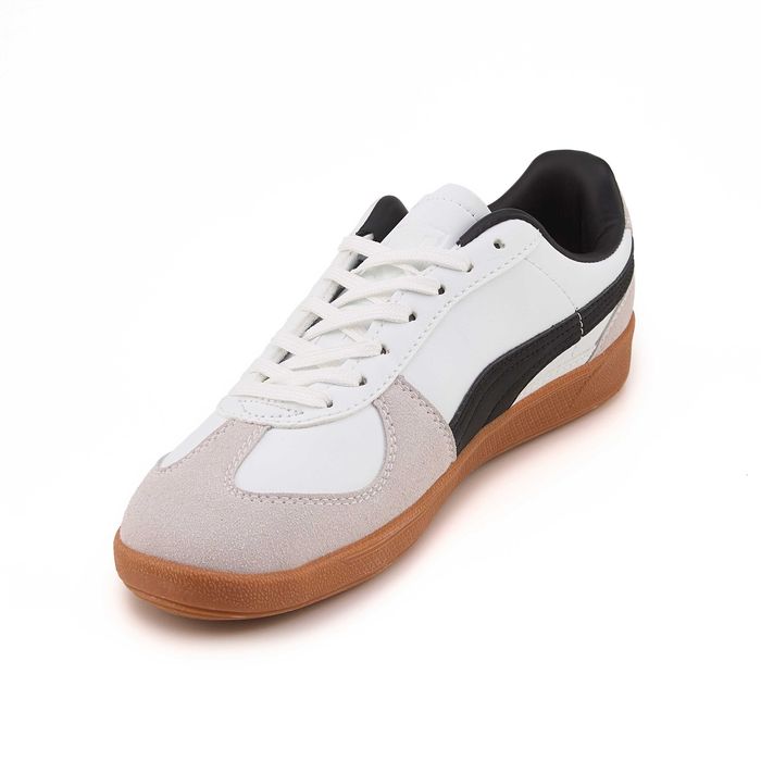 Жіночі кросівки Puma Palermo Leather "White Grey Black Gum" 36-41