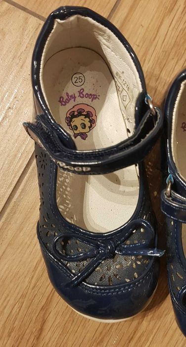 Nowe Buty Baby Boop baleriny sandałki EU25 16cm 3-4lata