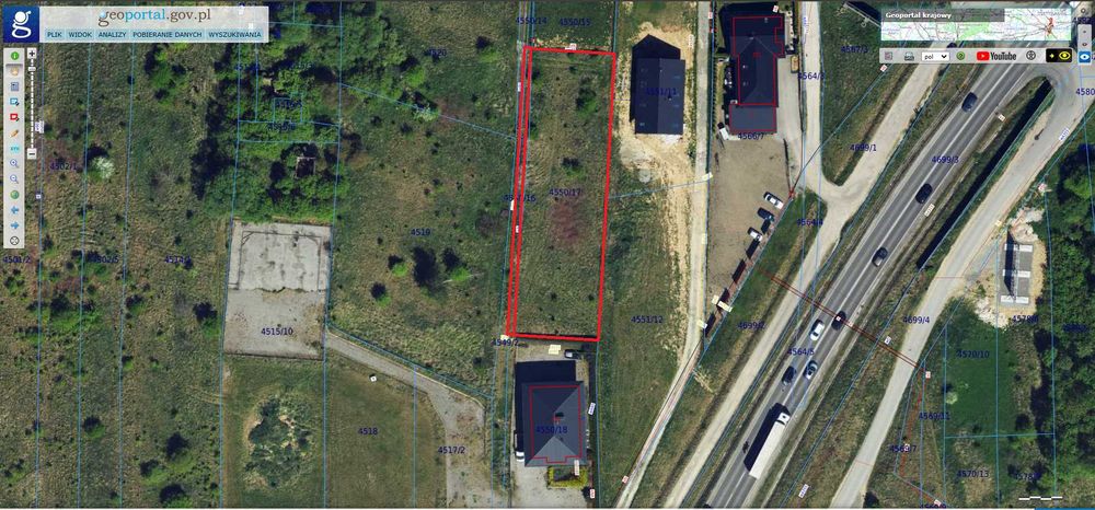 Działka budowlana na sprzedaż -