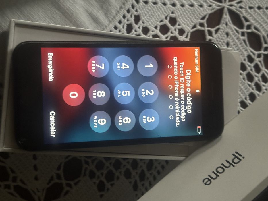 Iphone 7 preto com 32G