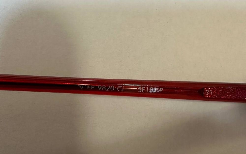 Оправа для окулярів бордова