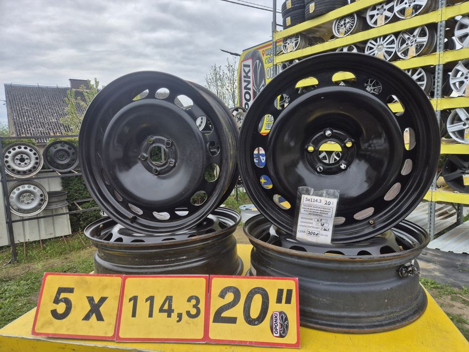 Felgi stalowe 5x114.3 20cali Renault Dacia Nissan