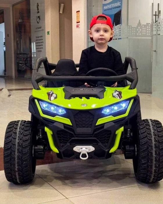 Дитячий електромобіль Баггі 2 місця детский электромобиль 4 Мотора