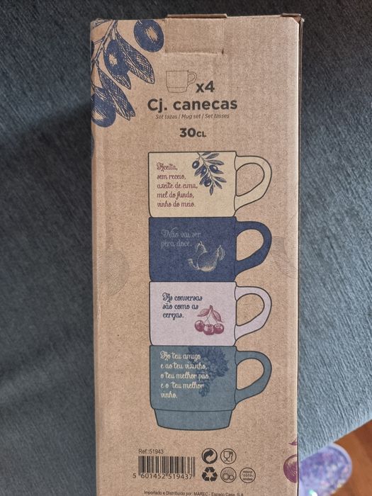 4 Mugs with Quotes64741017783809127