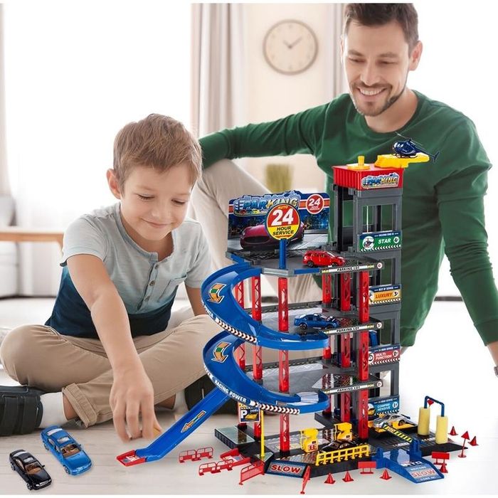 Parking Samochodowy Garaż Wielopoziomowy Winda Myjnia Auta Helikopter