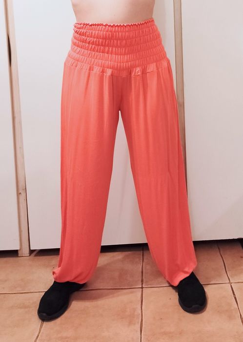 Spodnie dresowe łosiowe haremki alladynki