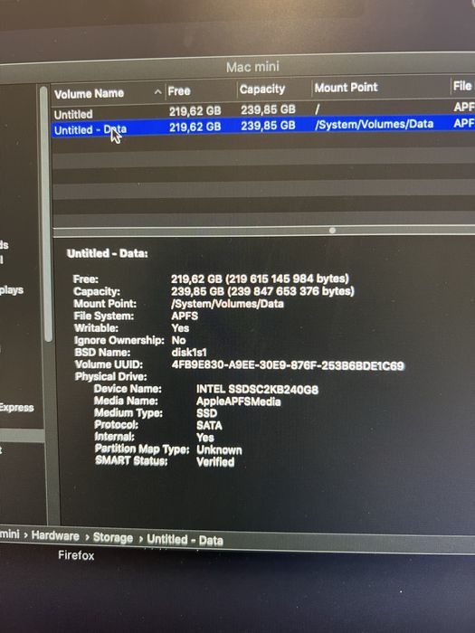 Mac mini (late 2012) / i5 / 16gb / 240 ssd