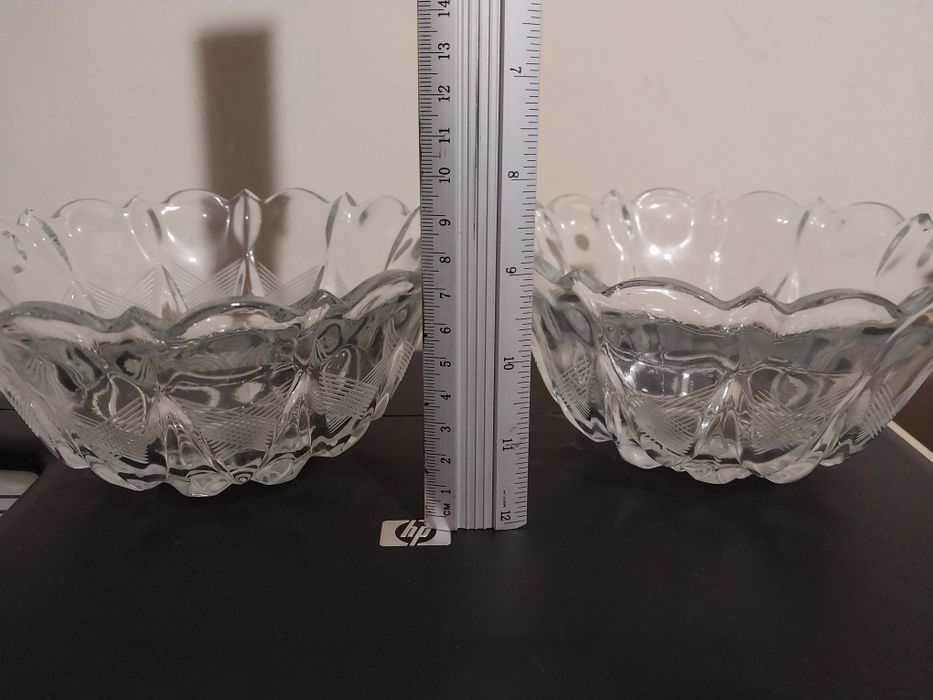 Хрустальная вазочка, салатница времен СССР